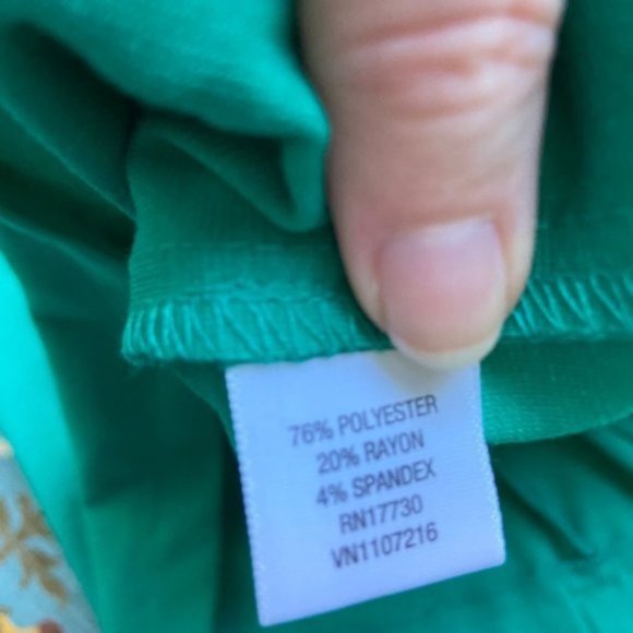 Merona Green Sleeveless Dress, Size 14 - Picture 9 of 10